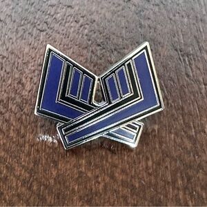 Coach Hockey Sticks Pin